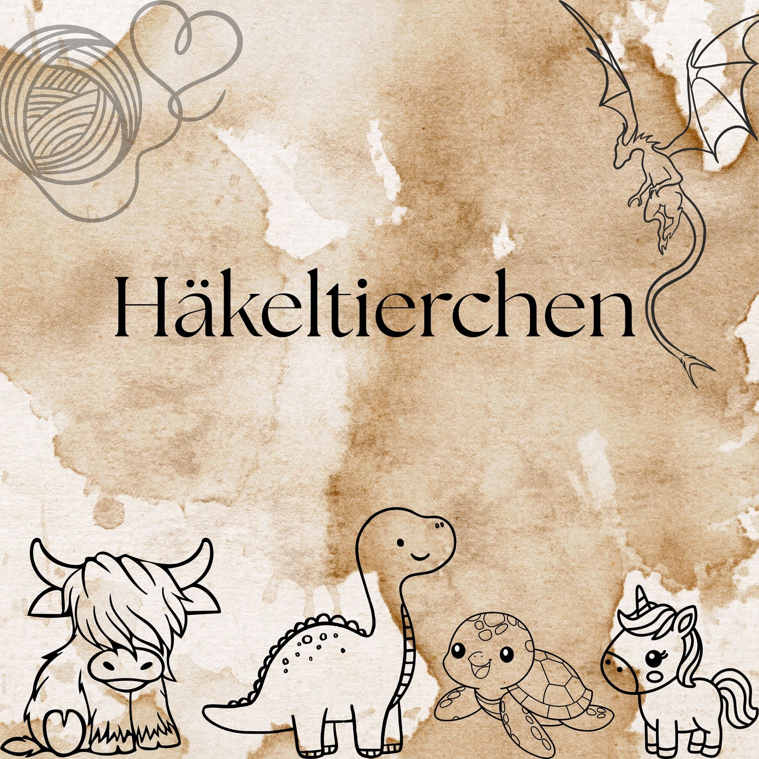 Gehäkelte Tiere