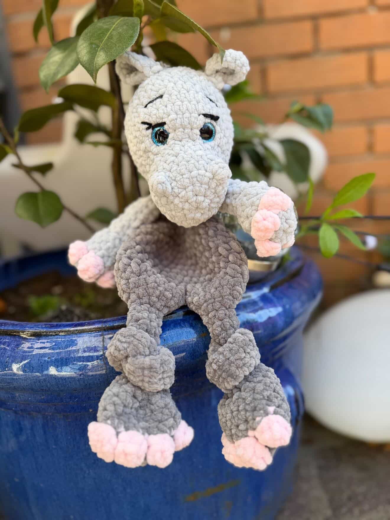 2 in 1 Hippo - Crochet Pattern DE/ENG (Kopie)