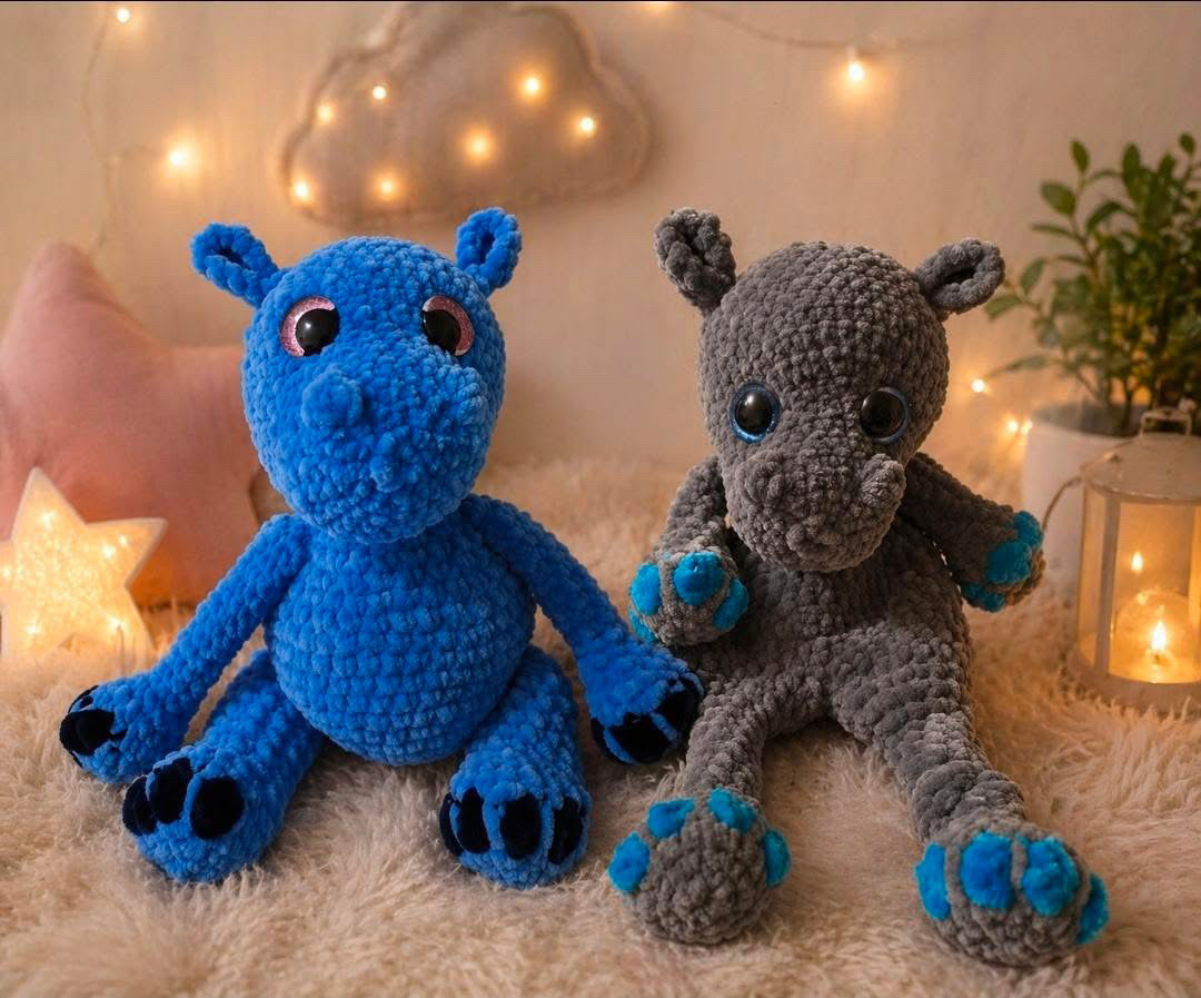 2 in 1 Hippo - Crochet Pattern DE/ENG (Kopie)